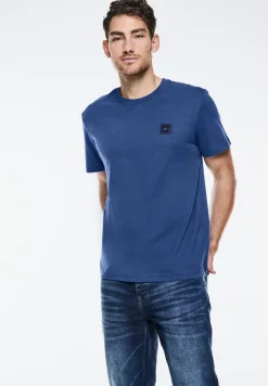 T-shirt met artwork op de borst