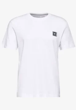 T-shirt met artwork op de borst