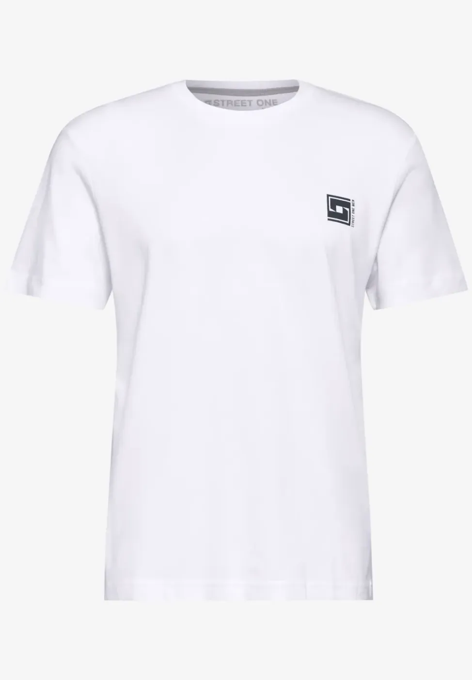 T-shirt met artwork op de borst