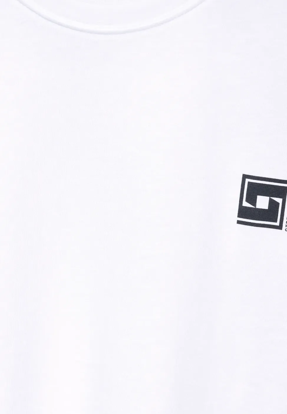 T-shirt met artwork op de borst