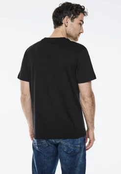 T-shirt met artwork op de borst