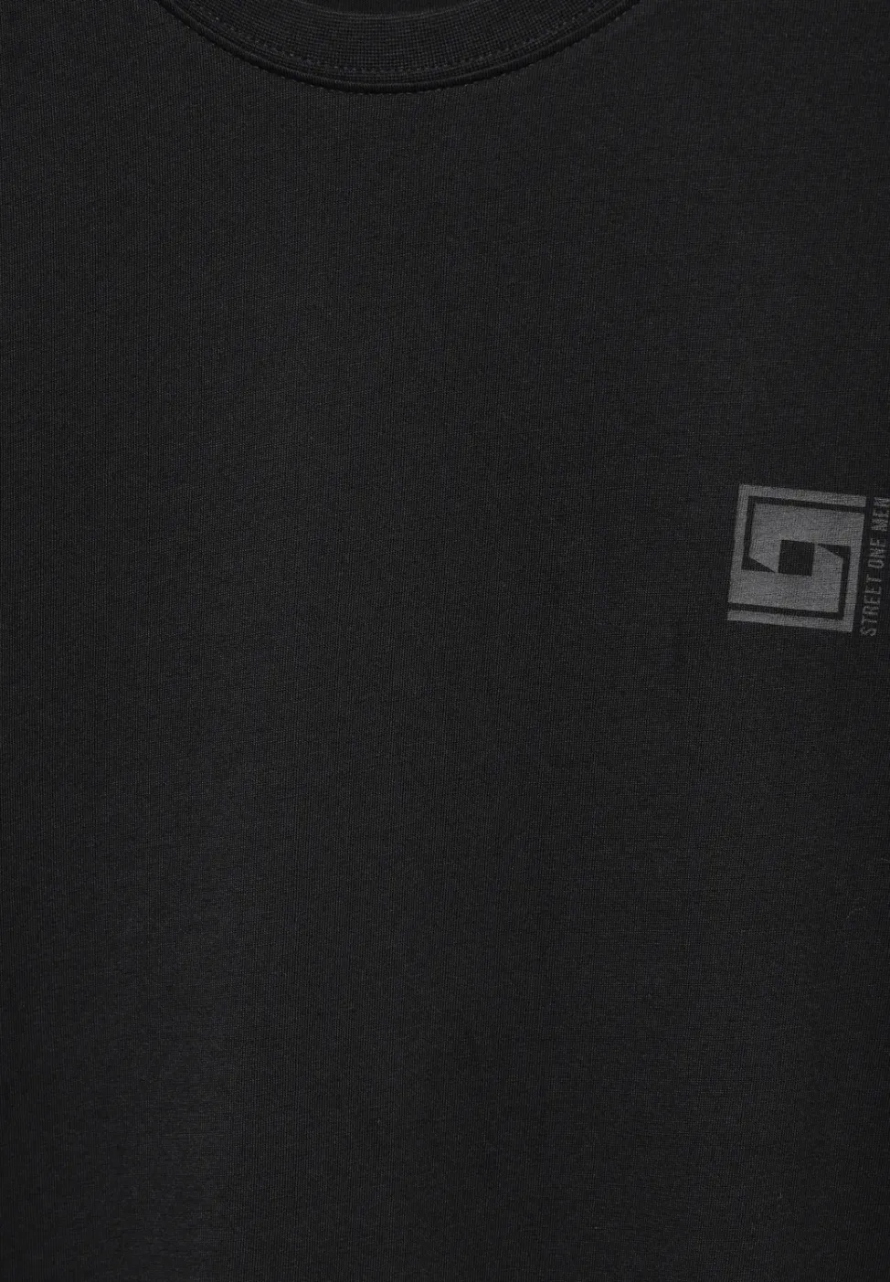 T-shirt met artwork op de borst