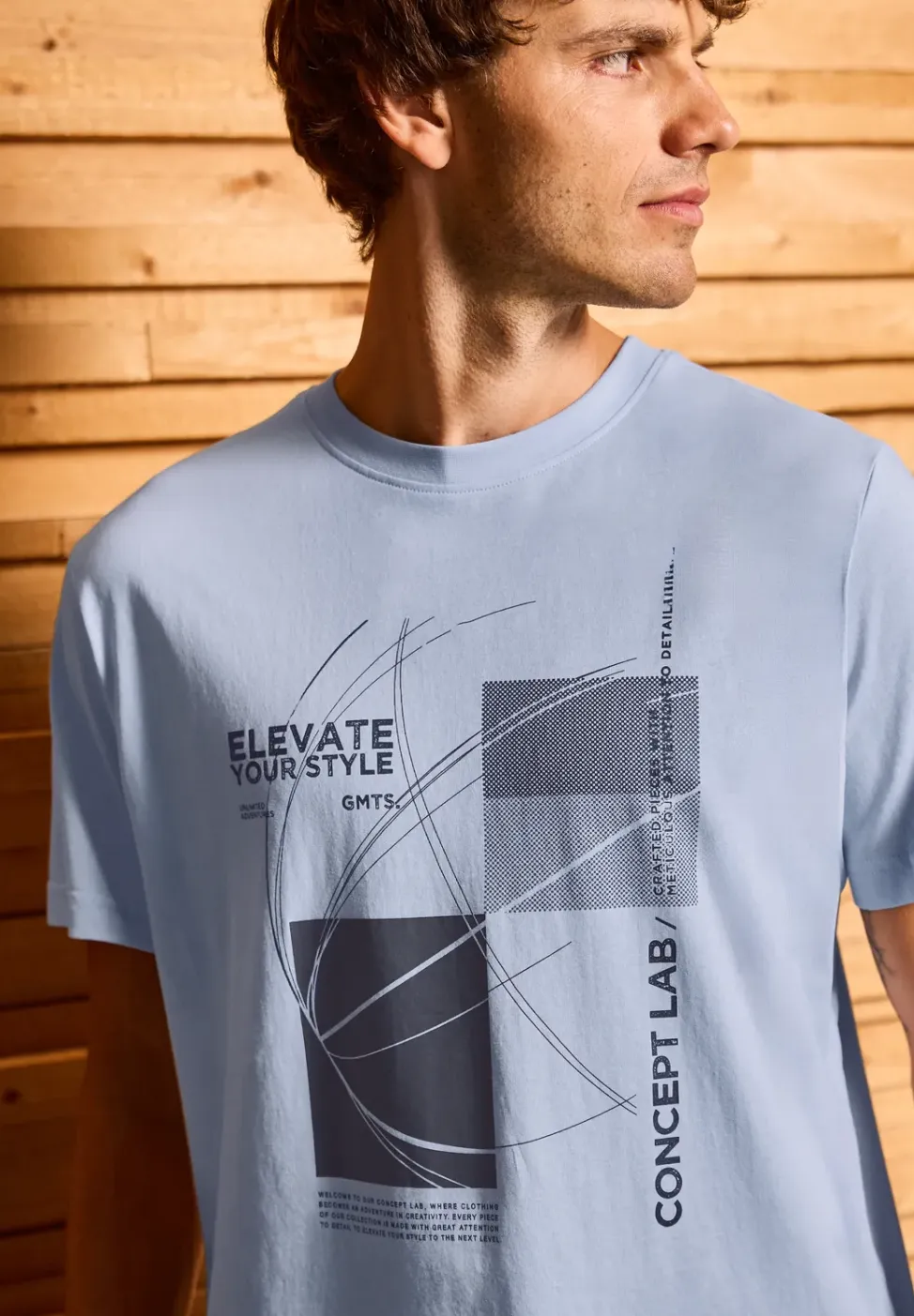 T-shirt met grafische print