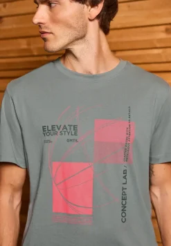 T-shirt met grafische print