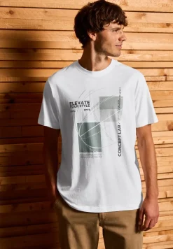 T-shirt met grafische print