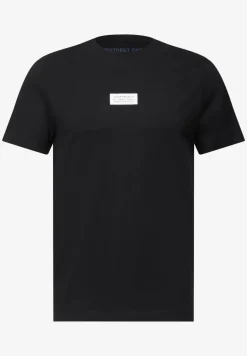 T-shirt met kleine opdruk