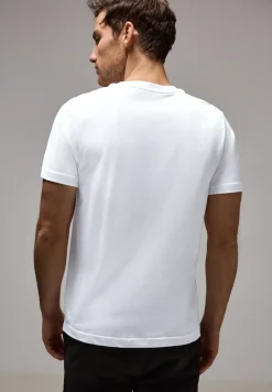 T-shirt met kleine opdruk