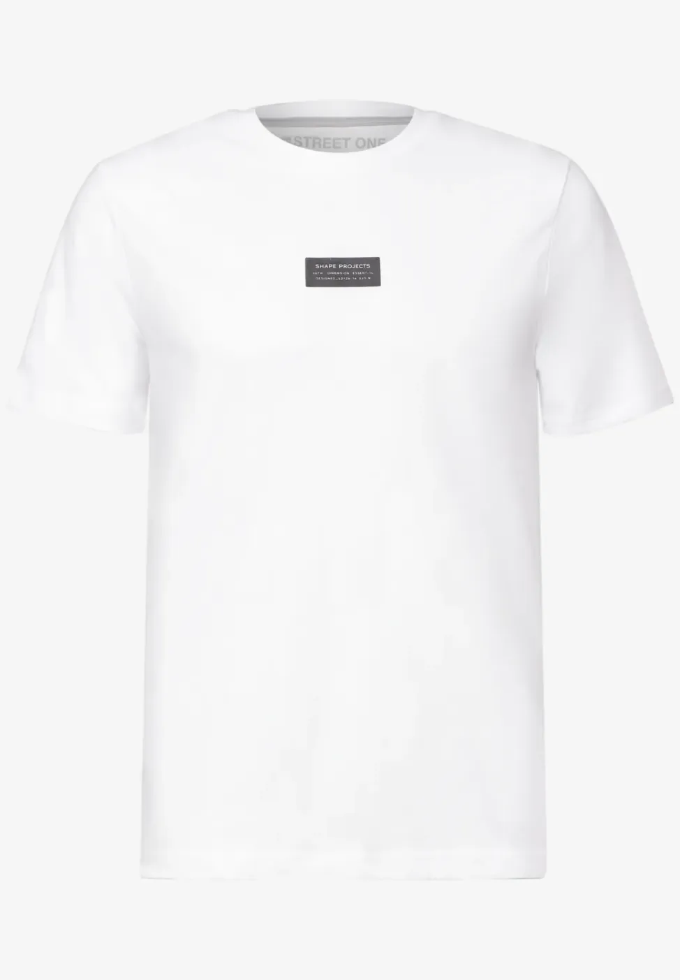 T-shirt met kleine opdruk
