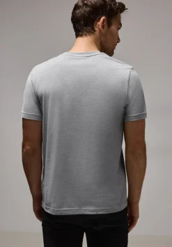 T-shirt met kleine opdruk