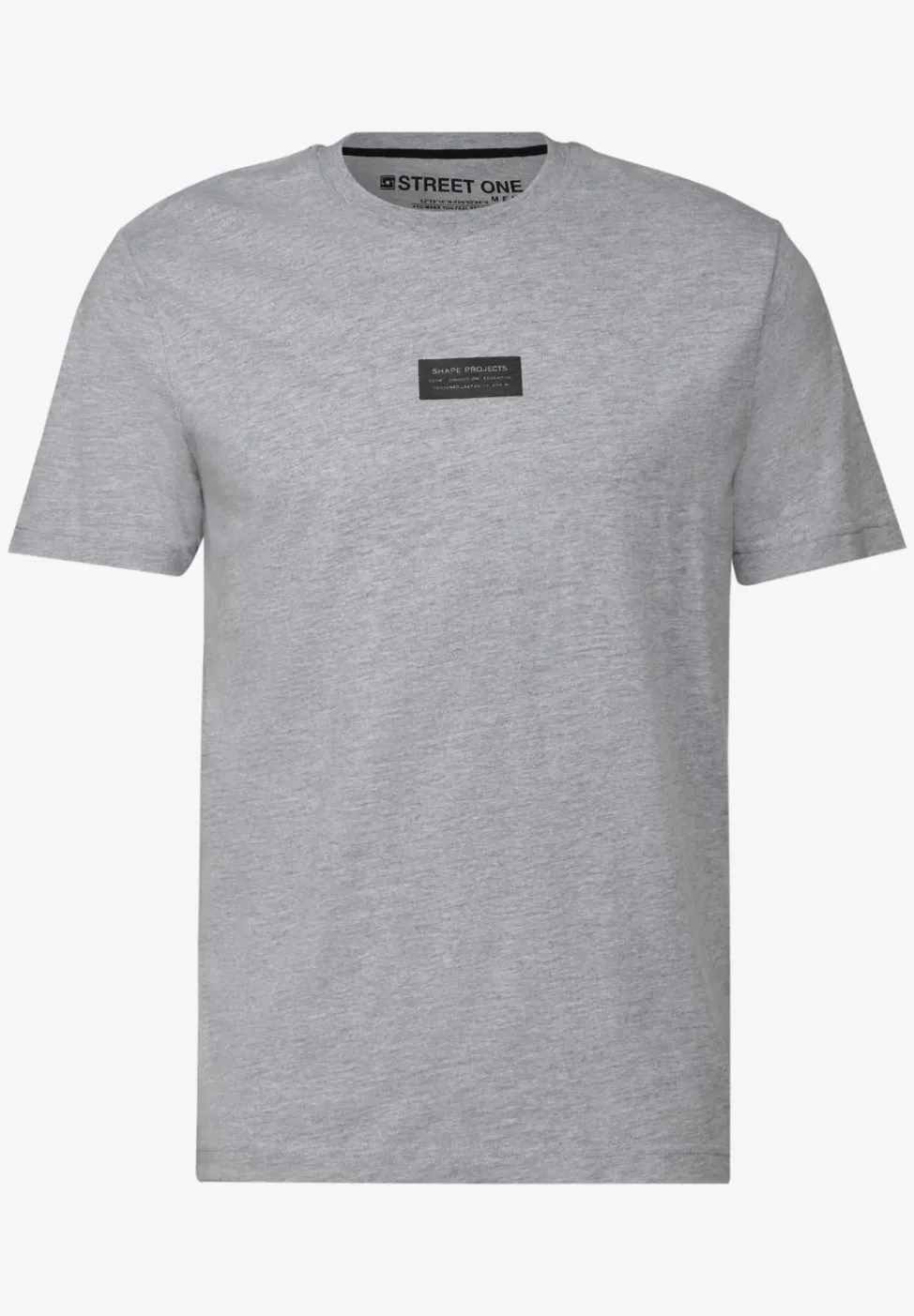 T-shirt met kleine opdruk