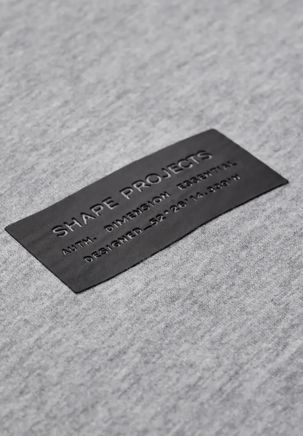 T-shirt met kleine opdruk