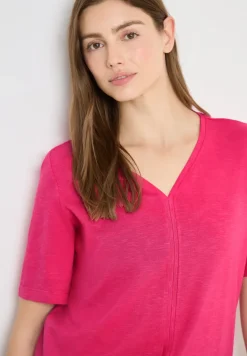 T-shirt met korte mouwen in tuniekstijl