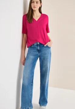 T-shirt met korte mouwen in tuniekstijl