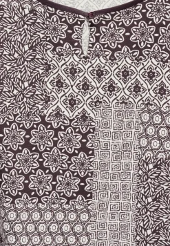 T-shirt met patchprint
