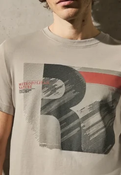 T-shirt met print