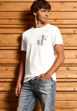 T-shirt met print