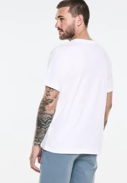 T-shirt met print op de borst