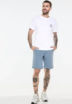 T-shirt met print op de borst