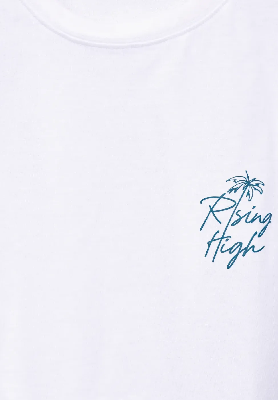 T-shirt met print op de borst
