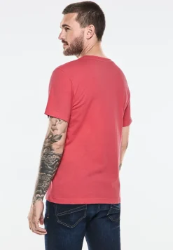 T-shirt met print op de borst