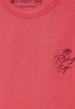 T-shirt met print op de borst
