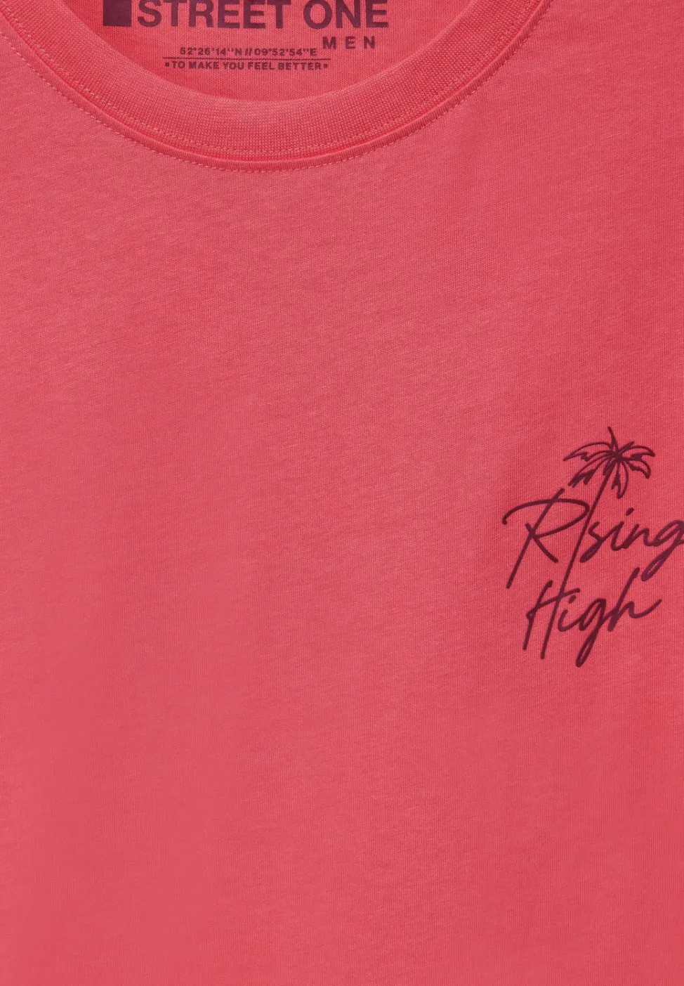 T-shirt met print op de borst