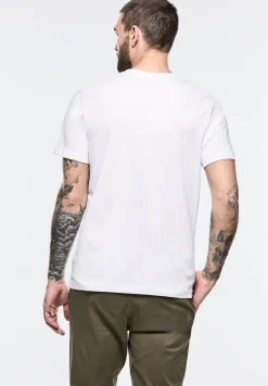 T-shirt met print op de borst