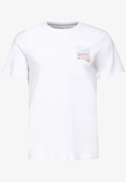 T-shirt met print op de borst