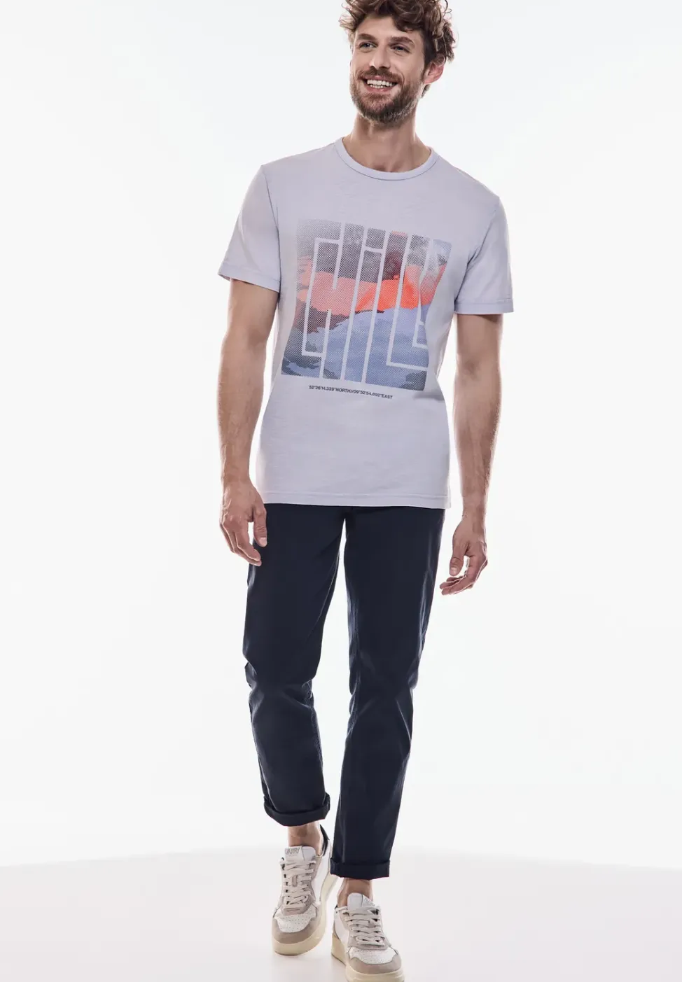 T-shirt met print op de voorkant