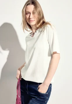 T-shirt met printdetail