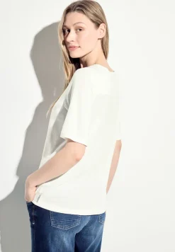 T-shirt met printdetail