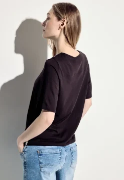 T-shirt met printdetail