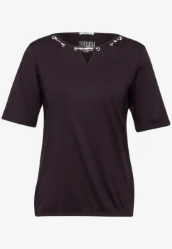 T-shirt met printdetail