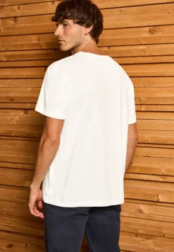 T-shirt met streepmotief