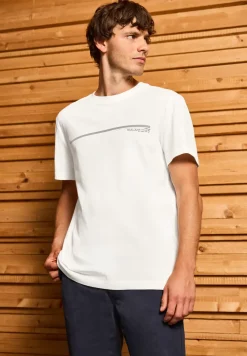 T-shirt met streepmotief