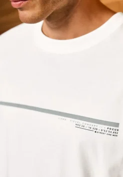 T-shirt met streepmotief