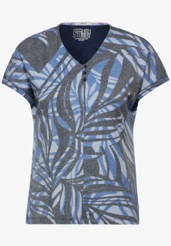 T-shirt met V-hals