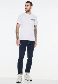 T-Shirt mit Chestprint