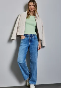 T-shirt in effen kleur