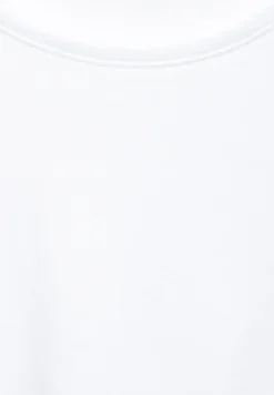 T-shirt in effen kleur