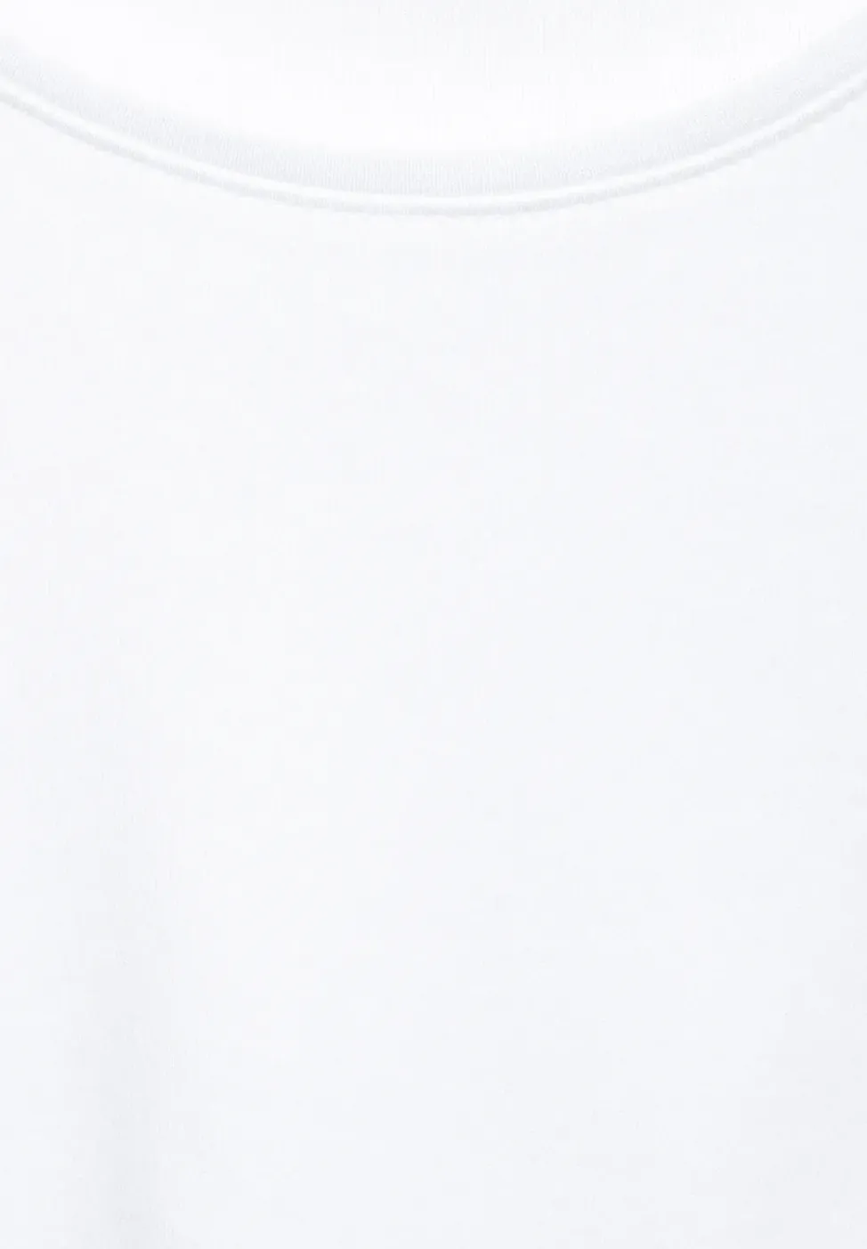 T-shirt in effen kleur