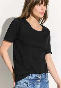 T-shirt in effen kleur