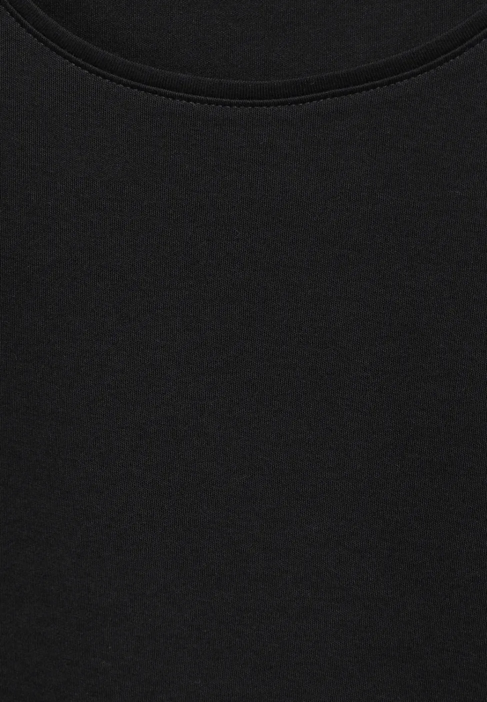 T-shirt in effen kleur