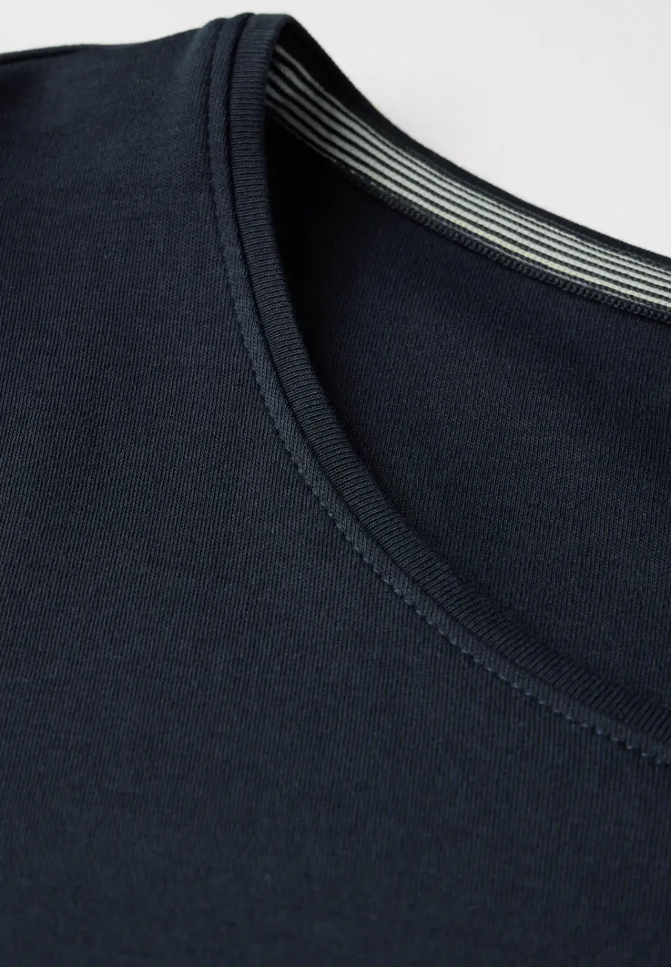T-shirt in effen kleur