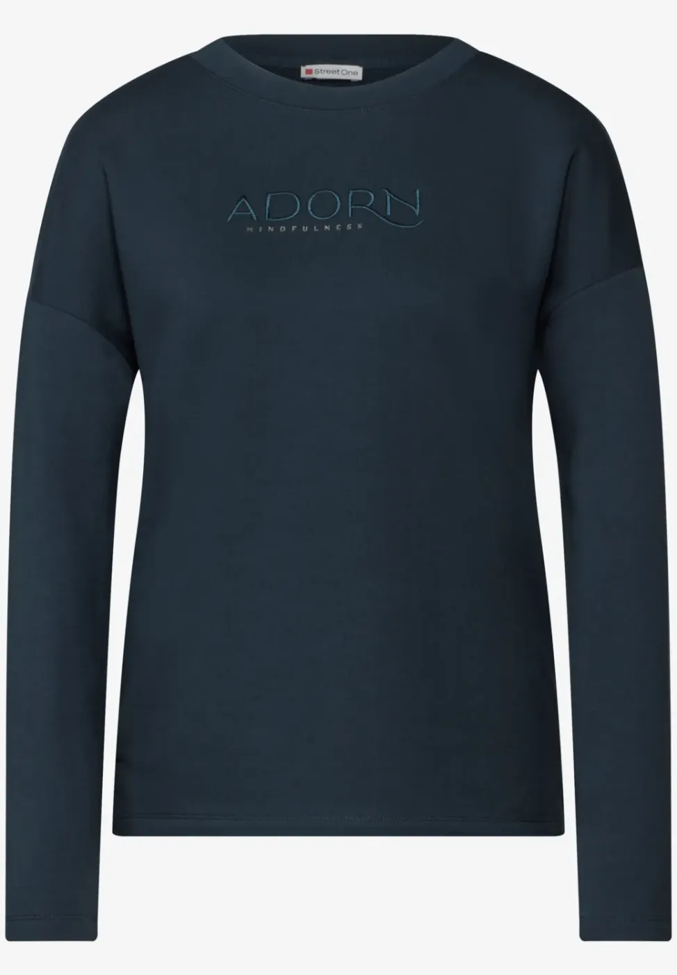 T-shirt met belettering