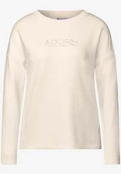 T-shirt met belettering