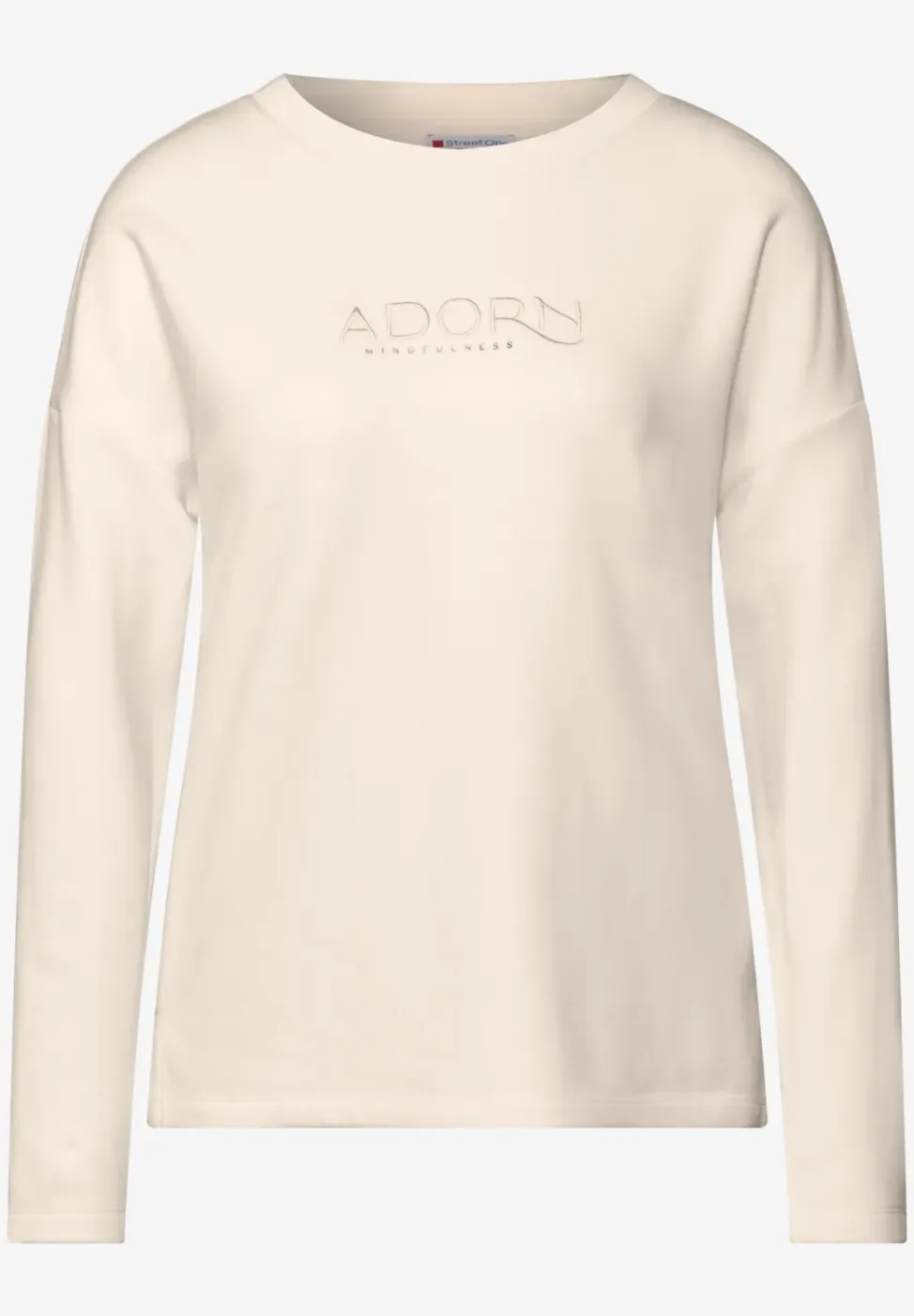 T-shirt met belettering