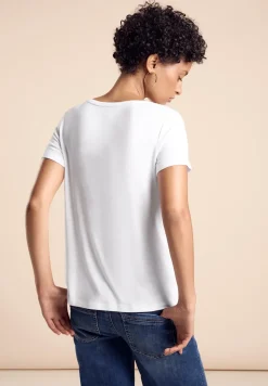 T-shirt met belettering