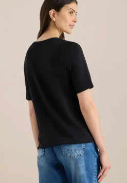 T-shirt met korte mouwen in tuniekstijl