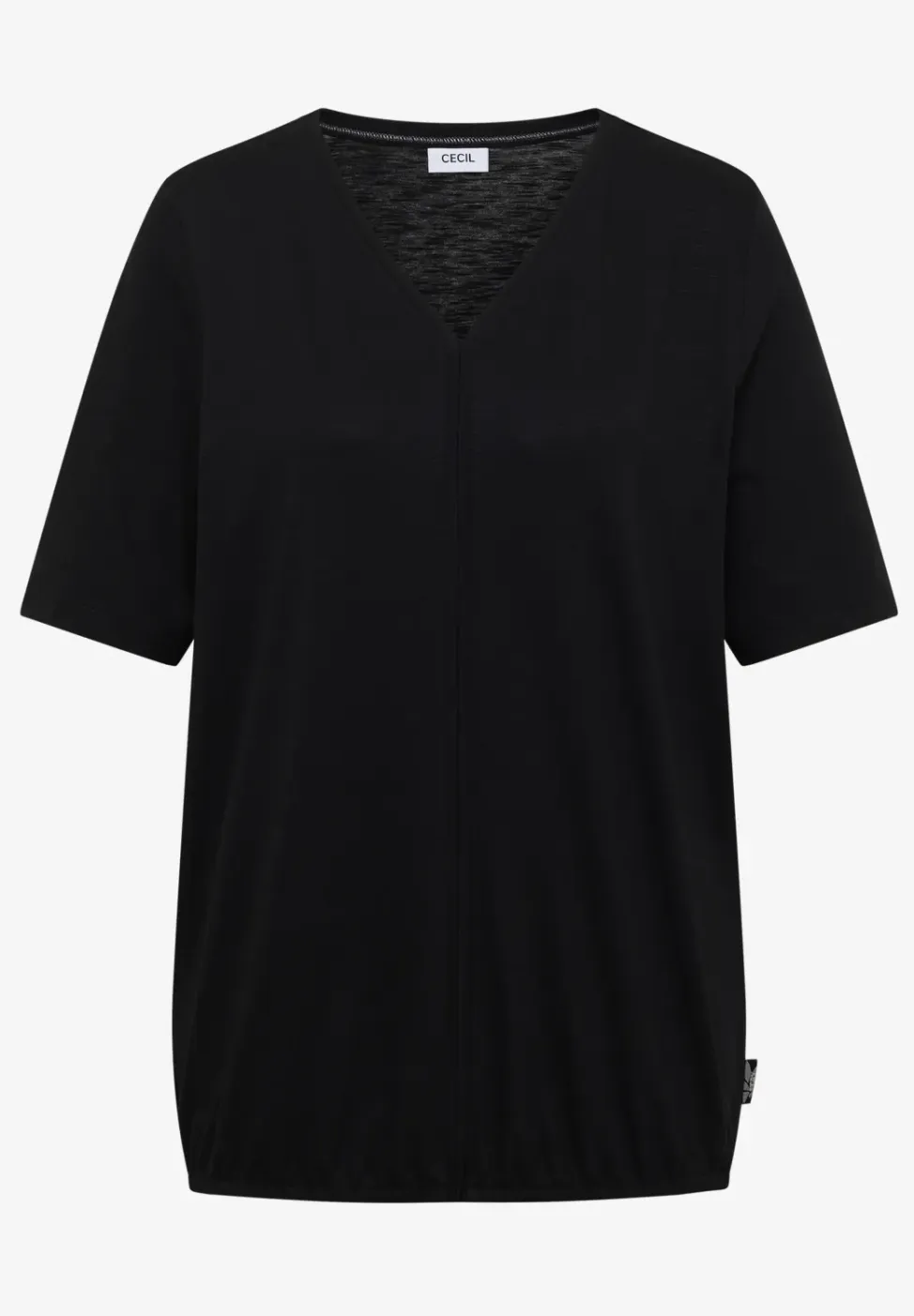 T-shirt met korte mouwen in tuniekstijl